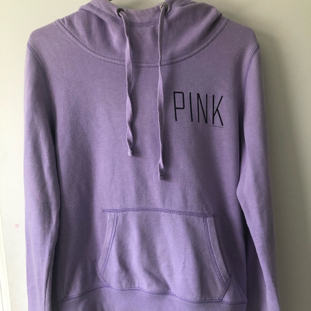 PINK purple hoodie